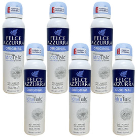 Felce Azzurra Original Classico Deodorant Spray 150ml No Alcohol Pack 6