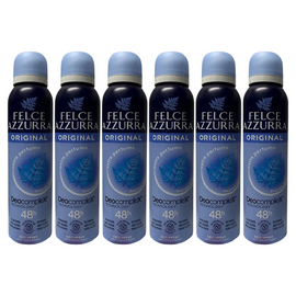 Felce Azzurra Original Classico Deodorant Spray 150ml No Alcohol Pack 6