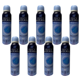 Felce Azzurra Original Classico Deodorant Spray 150ml No Alcohol Pack of 9