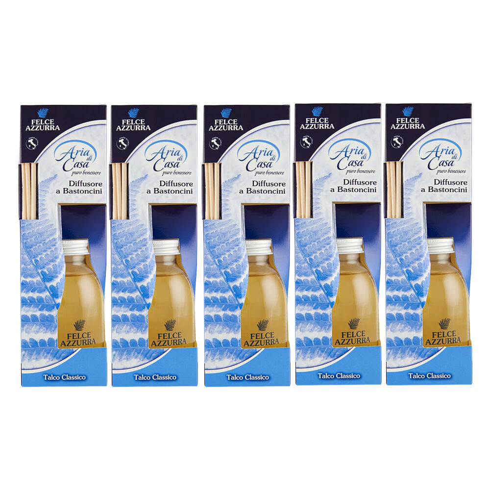Felce Azzurra Classico Original Reed Diffuser 200ml Pack of 5