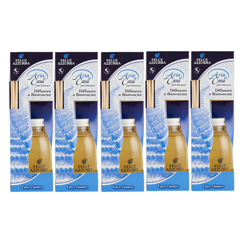 Felce Azzurra Classico Original Reed Diffuser 200ml Pack of 5