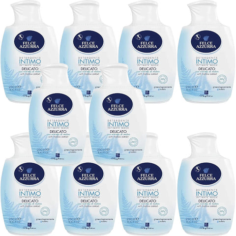 Felce Azzurra Delicato Intimate Wash 10 x 250ml Gynecologically Tested