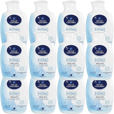 Felce Azzurra Delicato Intimate Wash 250ml Pack of 12 Gynecologically Tested