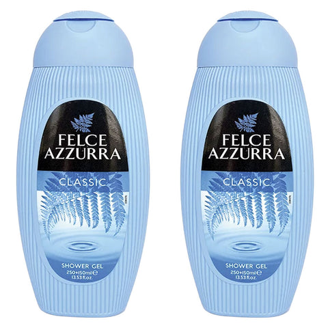 Felce Azzurra Classico Shower Gel 400ml Pack of 2