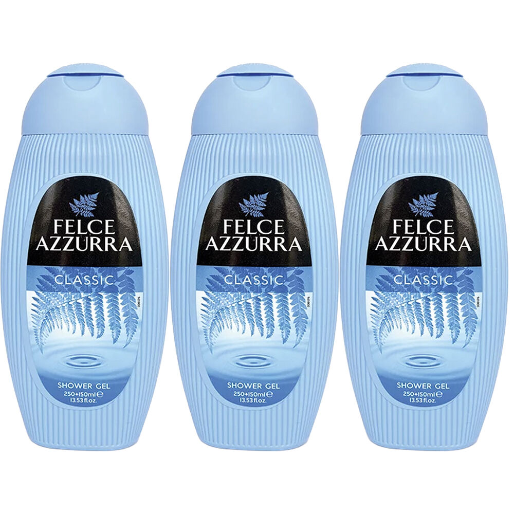 Felce Azzurra Classico Shower Gel 3 x 400ml Pack