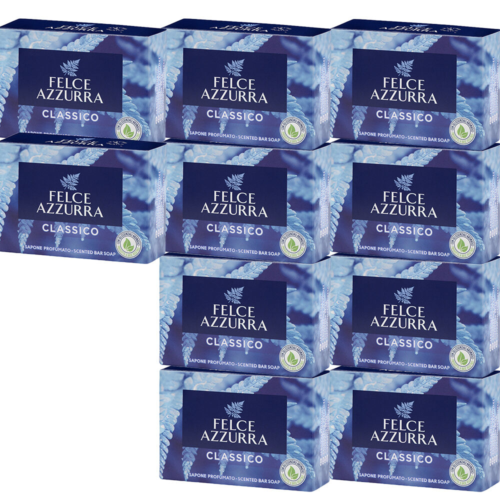 Felce Azzurra Classico Bar Soap 100g Pack of 10