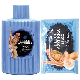 Felce Azzurra Classico Talcum Powder 150g and 100g Refill Value Pack