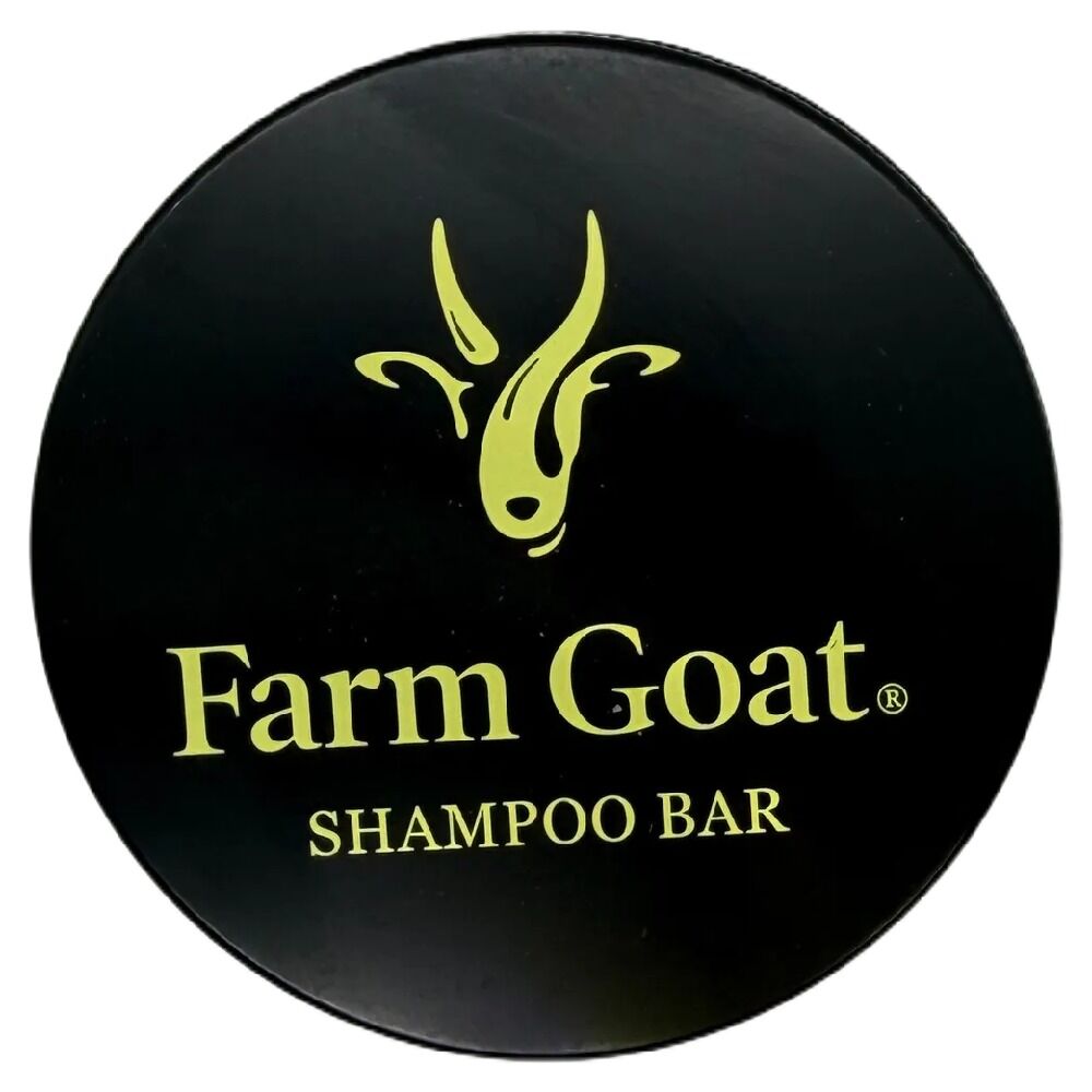 Farm Goat Shampoo Bar Goat Milk Natural Hair Cleanser 95g Tin