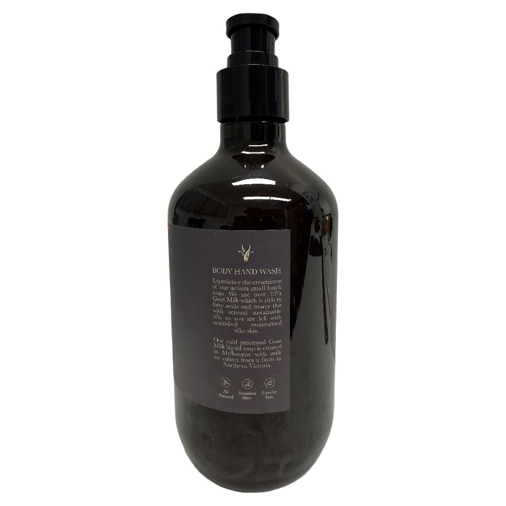 Farm Goat Body Hand Wash Floral Botanicals 500ml Goat Milk Cleanser