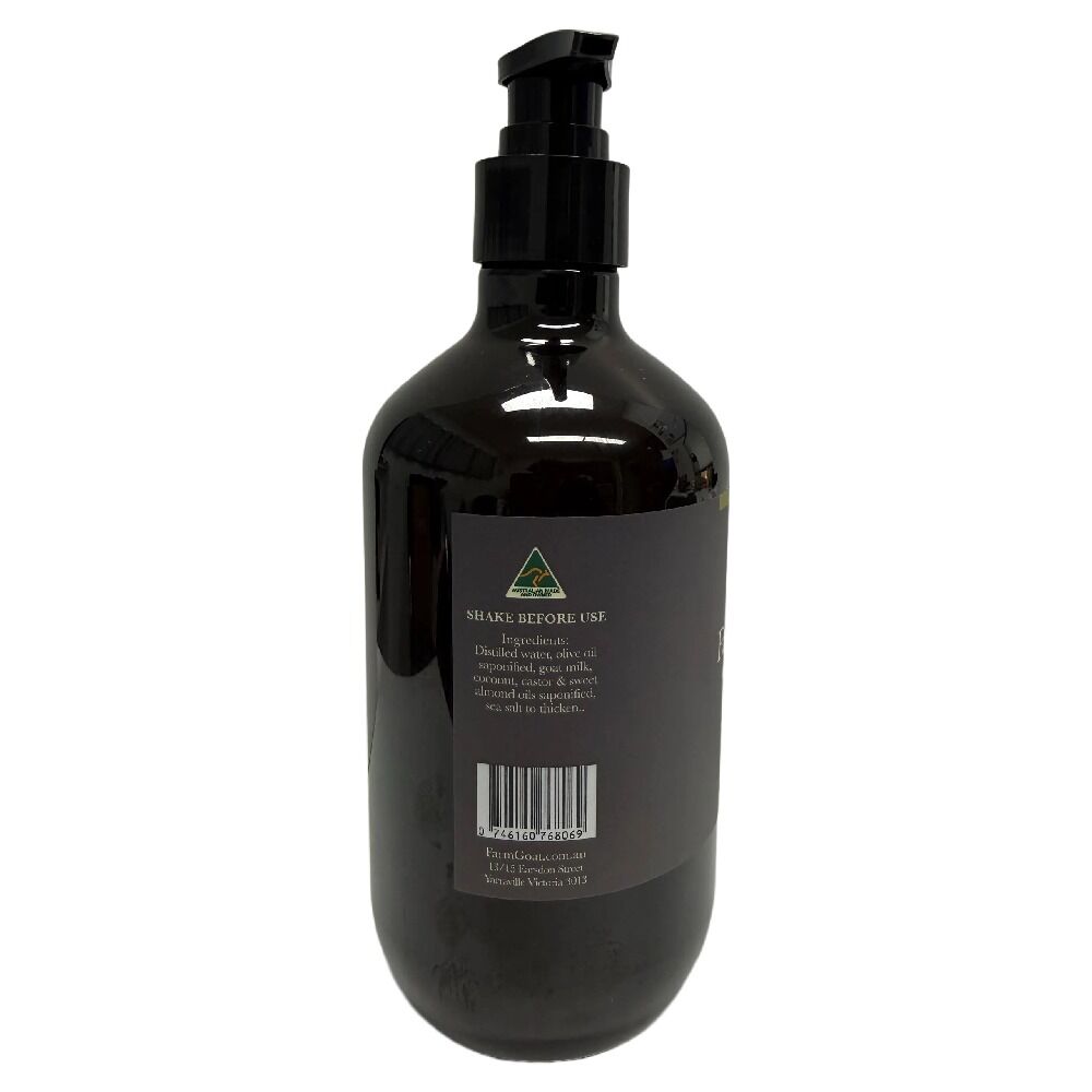 Farm Goat Body Hand Wash Milk Blend 500ml Goat Milk Sensitive Skin