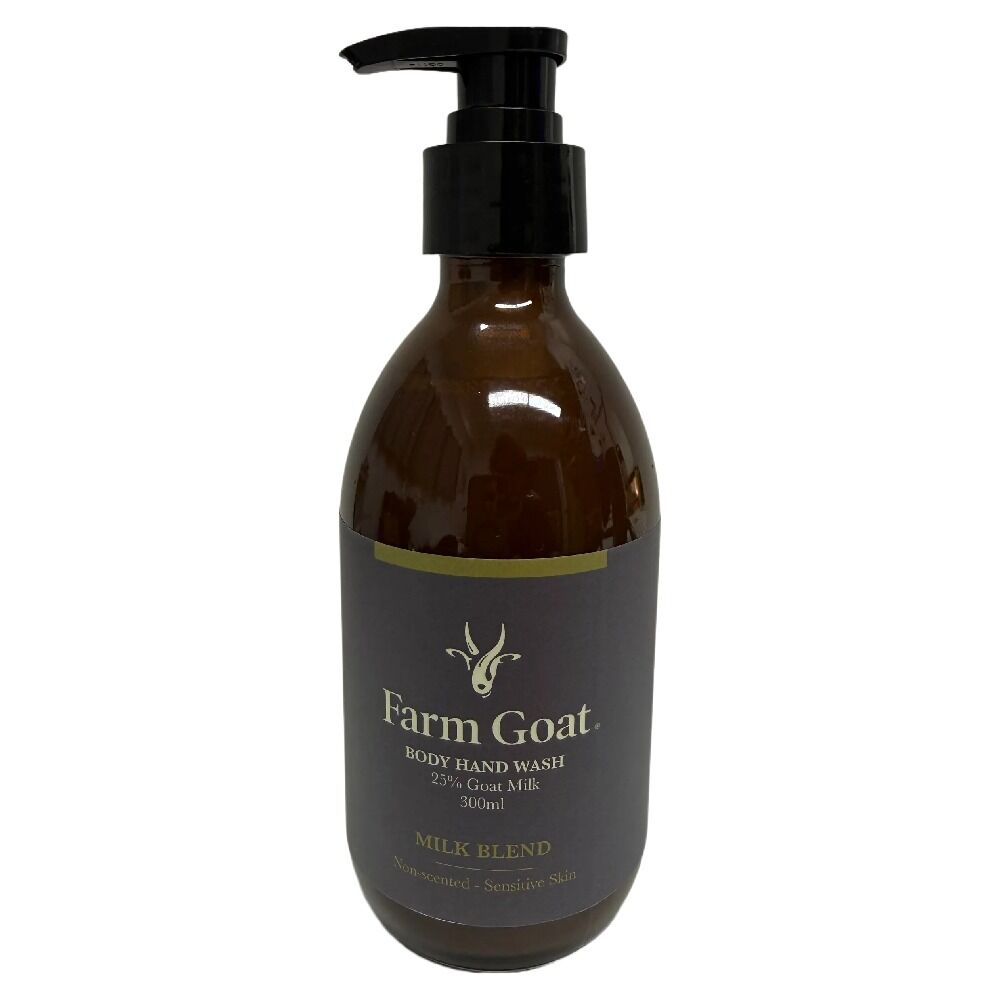 Farm Goat Body Hand Wash Milk Blend Goat Milk 300ml Sensitive Skin