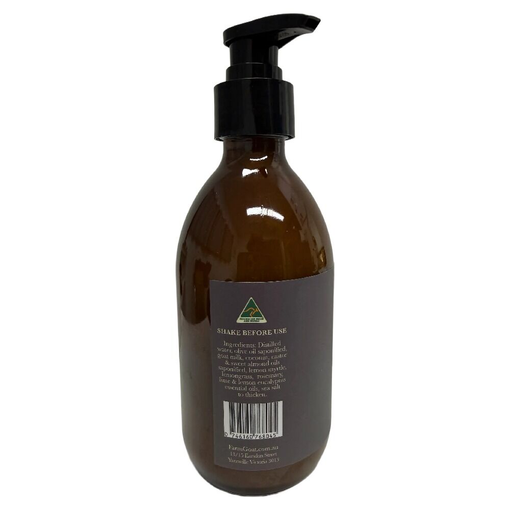 Farm Goat Body Hand Wash Native Citrus Goat Milk 300ml Natural Cleanser
