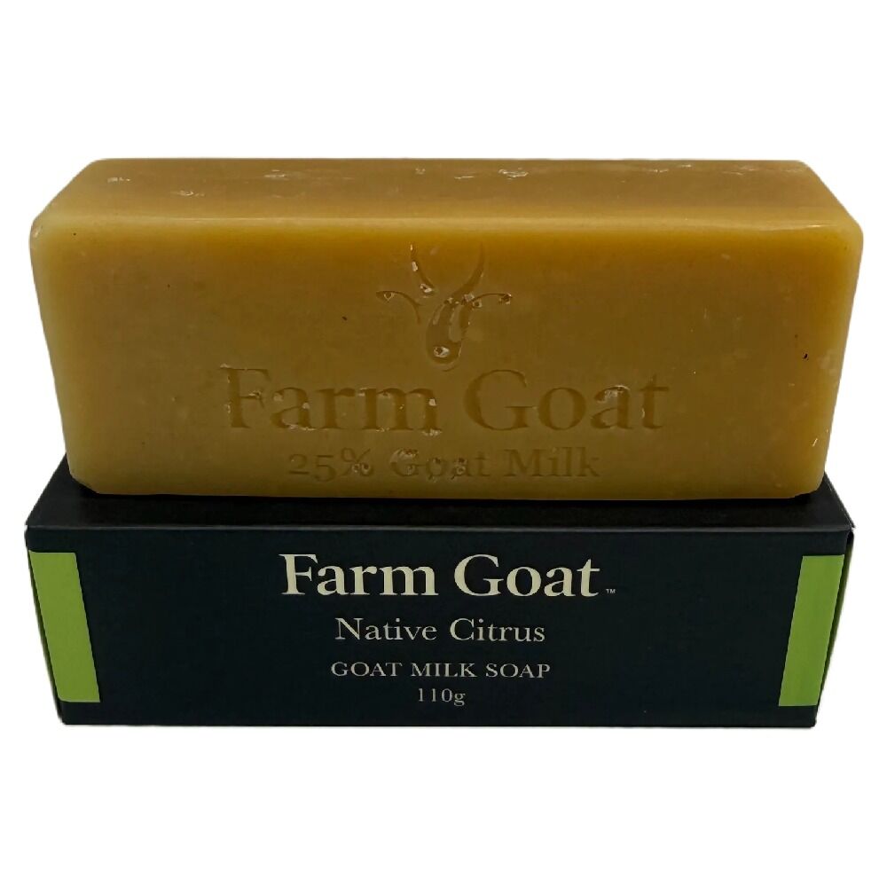 Farm Goat Native Citrus Goat Milk Soap Natural Skincare 110g