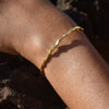 Culturesse Be The Flow Necklace & Bangle Gift Set (Gold)