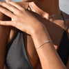Culturesse Birdie Evil Eye Necklace & Bracelet Gift Set (Silver)