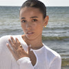 Culturesse Esmarie Earrings & Tresor Open Ring Gift Set (Gold)