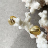 Culturesse Esmarie Earrings & Tresor Open Ring Gift Set (Gold)