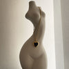 Culturesse Esmeray Earrings & Fabienne Necklace Black Onyx Gift Set