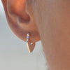 Culturesse Femi Earrings & Kindred Heart Necklace Gift Set (Silver)