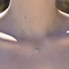 Culturesse Lavin Earrings & Lavinia Heart Necklace Gift Set (Gold)