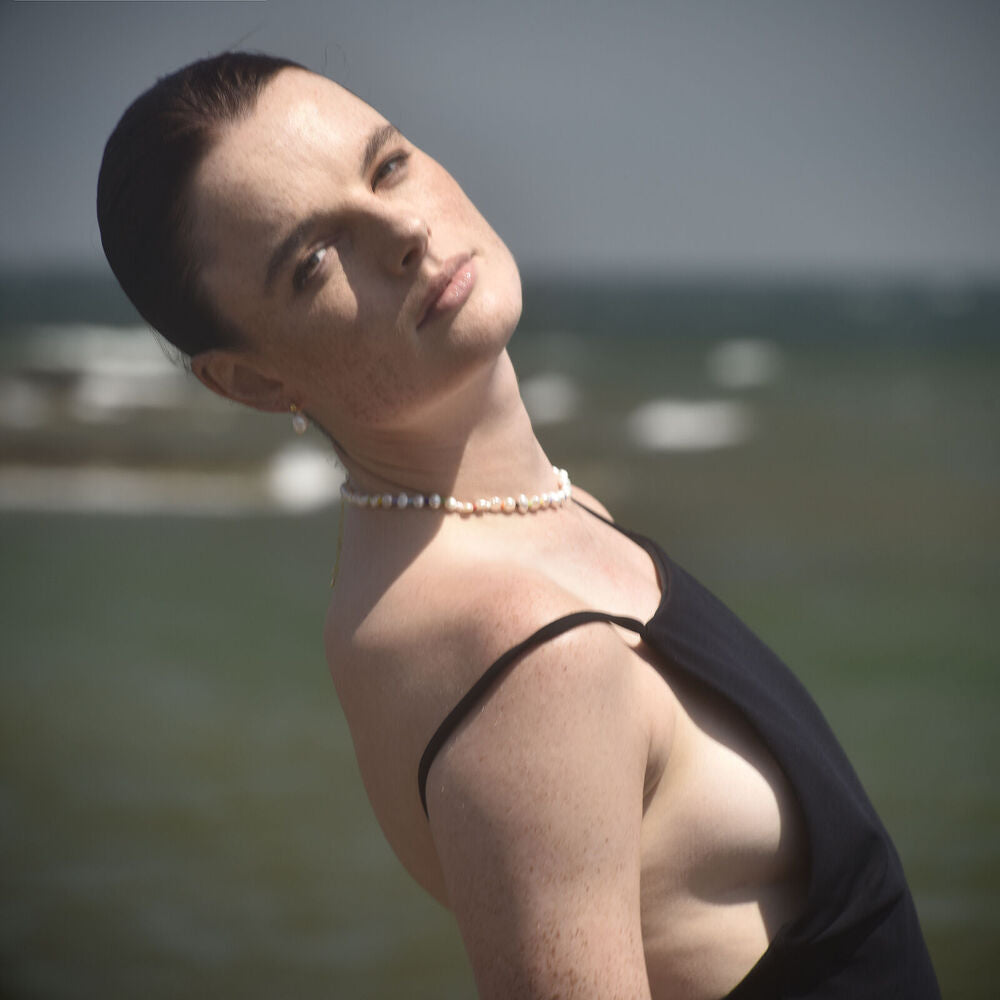 Culturesse Loxie Freshwater Pearl Necklace & Bracelet Gift Set