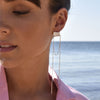 Culturesse Murphy Earrings & Louca Necklace Gift Set (Silver)