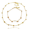 Culturesse Trust The Flow Necklace & Bracelet Gift Set (Gold)