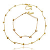 Culturesse Trust The Flow Necklace & Bracelet Gift Set (Gold)