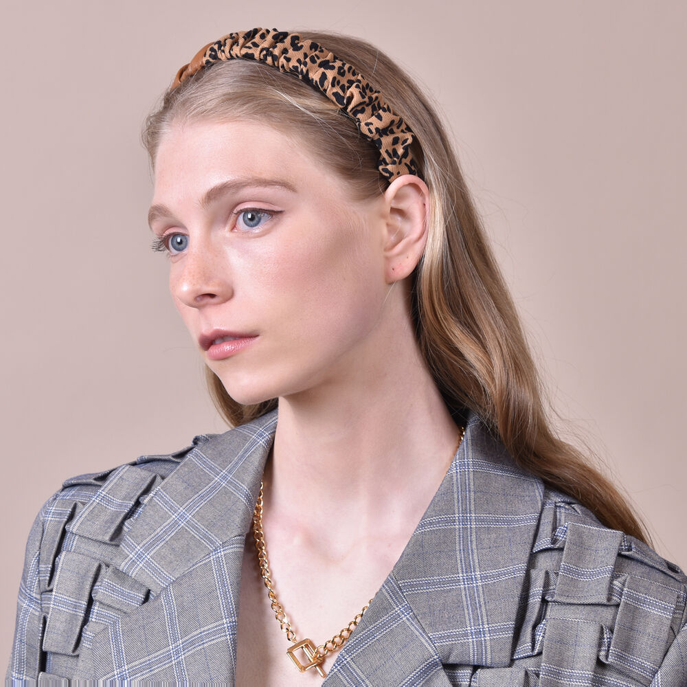Culturesse Ava Artsy Leopard Headband