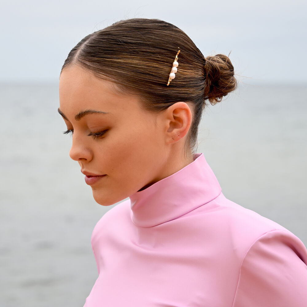 Culturesse Adva Freshwater Pearl Hair Clip
