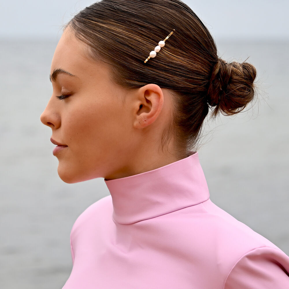 Culturesse Adva Freshwater Pearl Hair Clip