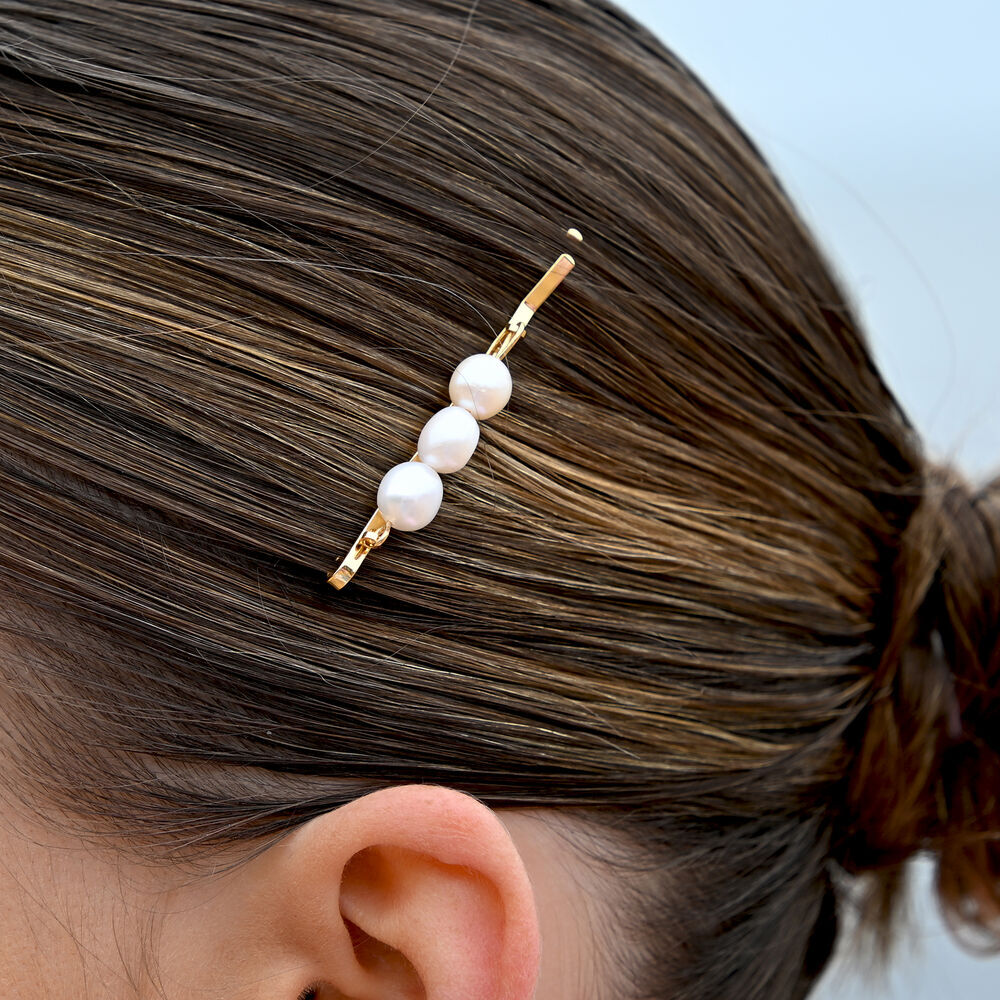 Culturesse Adva Freshwater Pearl Hair Clip