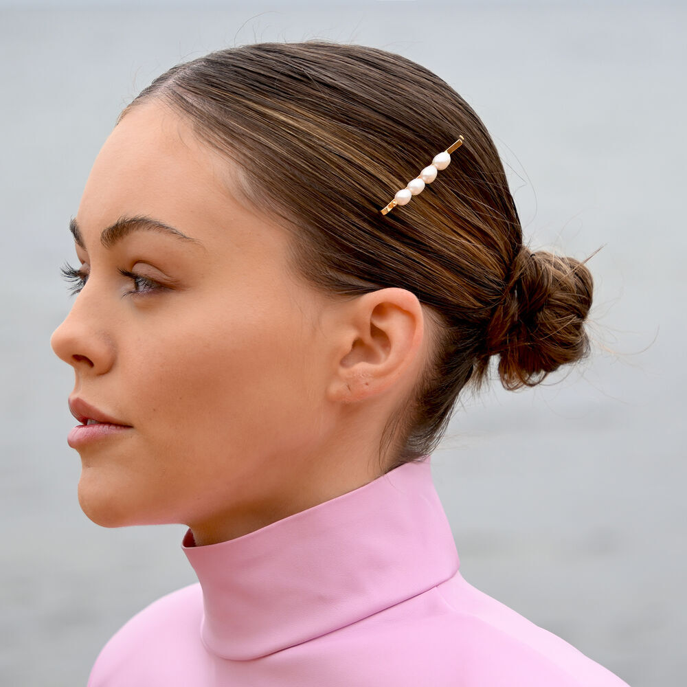 Culturesse Eyre Freshwater Pearl Hair Clip