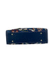 Henney Bear Blue Hummingbird Top Handle Bag with Charms