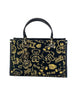 Henney Bear Gold Time Top Handle Bag with Charms