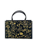 Henney Bear Gold Time Top Handle Bag with Charms