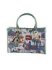 Henney Bear London Bridge Top Handle Bag with Charms