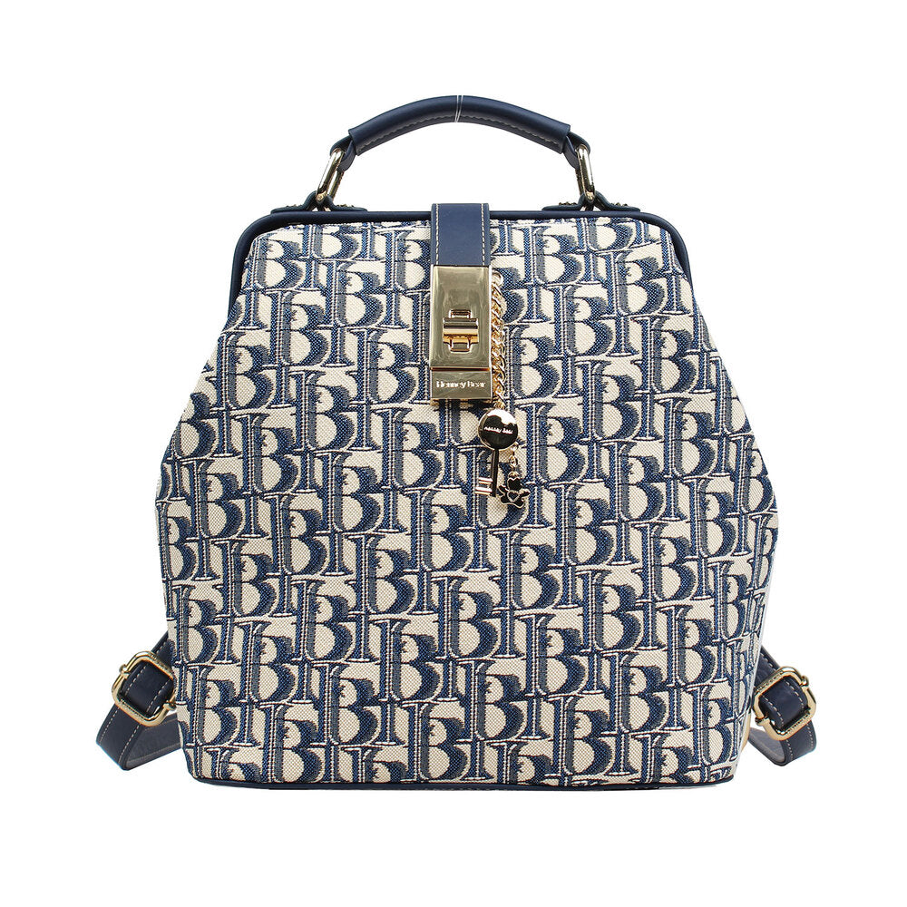 Henney Bear HB Blue Small Backpack