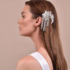 Culturesse Irina Luxury Rhinestone Tassel Barrette