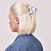 Culturesse Layla Bow Hair Claw (Blue)