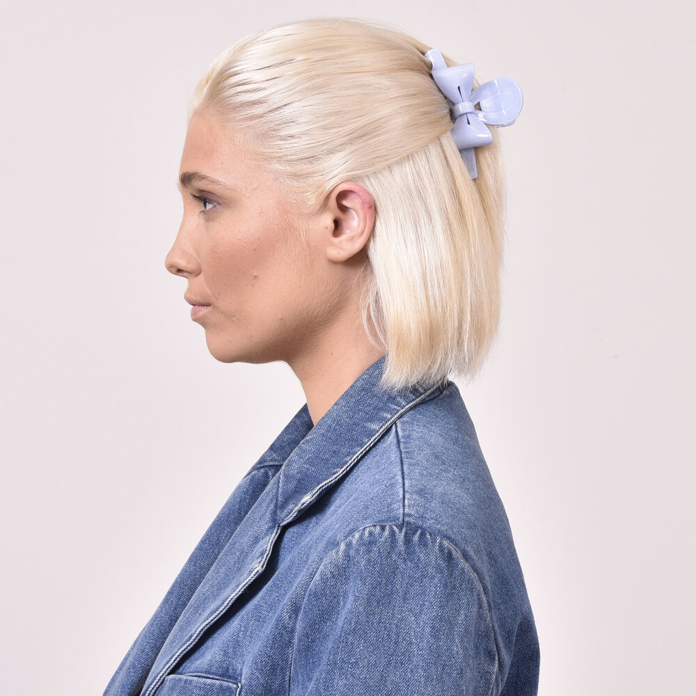 Culturesse Layla Bow Hair Claw (Blue)