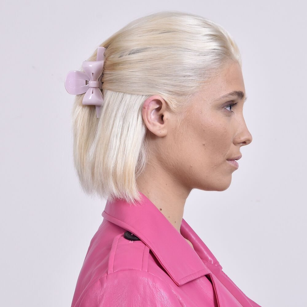Culturesse Layla Bow Hair Claw (Pink)