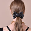 Culturesse Charlotte Bow Tie Hair Clip (Black)