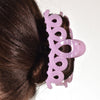 Culturesse Lolanthe Chic Lilac Hair Claw - Large