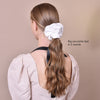 Culturesse Ivory Earthy Muse Cotton Scrunchie Set