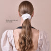 Culturesse Ivory Earthy Muse Cotton Scrunchie Set