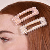 Culturesse Francie Crystal Beads Hair Clip Set