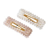 Culturesse Francie Crystal Beads Hair Clip Set