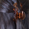 Culturesse Juniper Bead Curve Hair Claw - Large