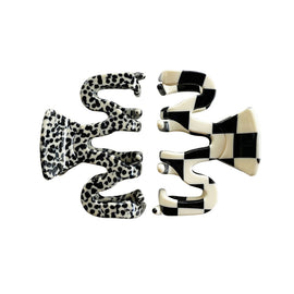 Culturesse Kelsea Artsy Double Wave Hair Claw Set